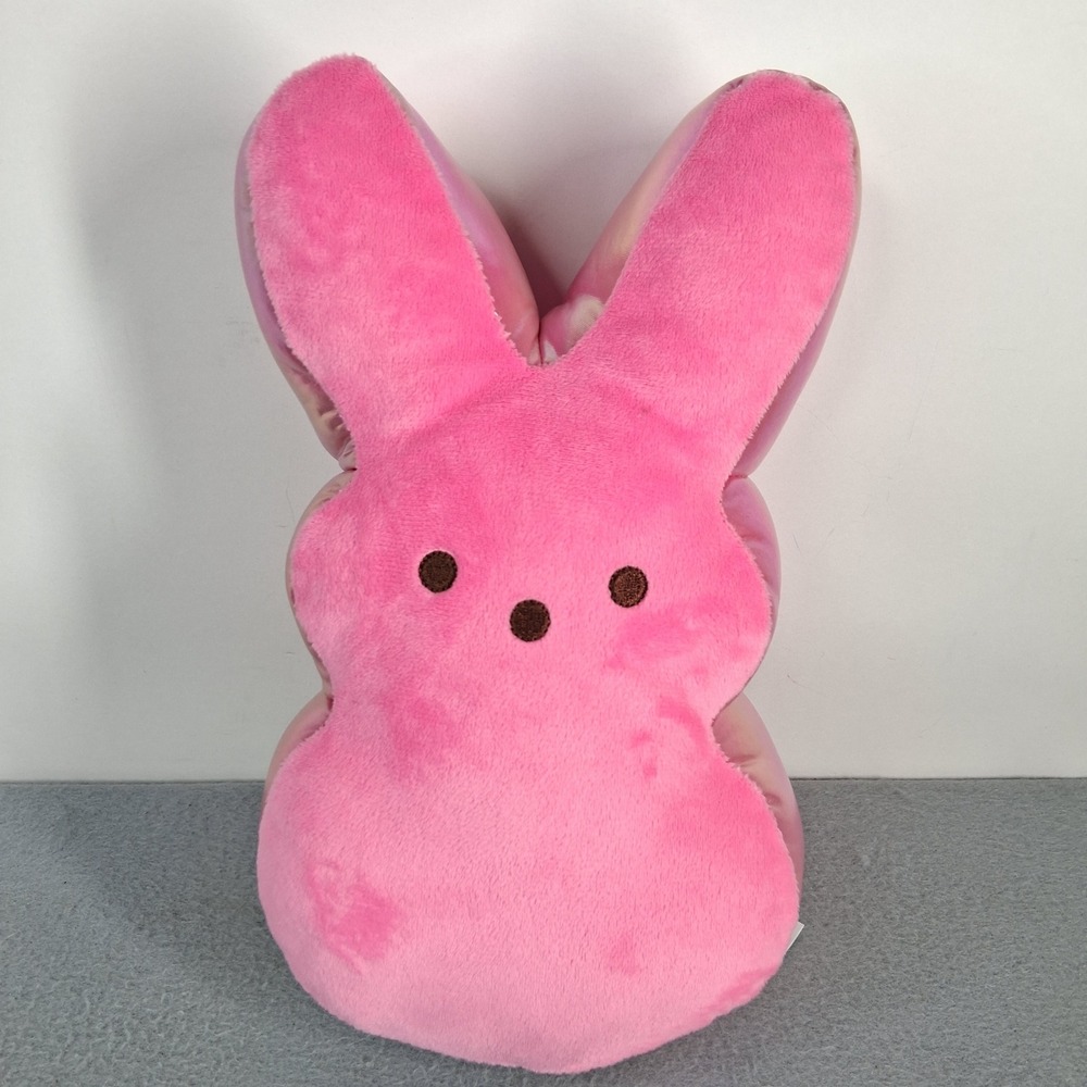 Peeps Pink Bunny Plush Dan Dee Iridescent Metallic Stuffed Animal 12" Toy